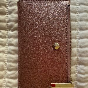 Limited Edition Kate Spade Glittery Pink Wallet